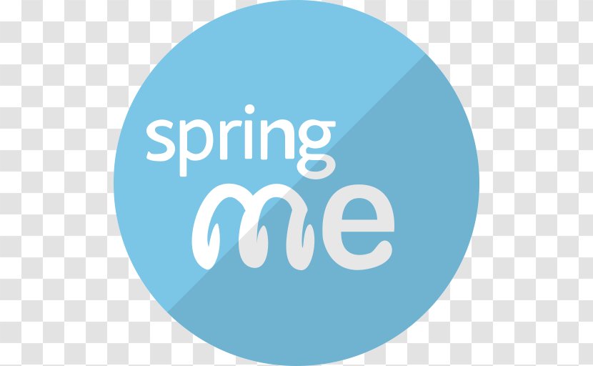 Spring.me Social Media Logo Brand - Aqua - And The Arab Spring Transparent PNG