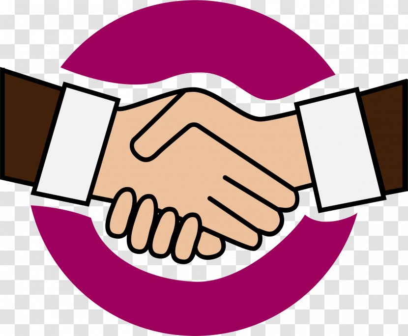 Handshake Clip Art - Pink - Fingers Transparent PNG