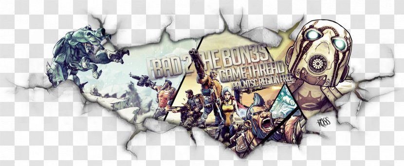 Minecraft PlayStation 3 Borderlands 2 - Game - Gaming Banner Transparent PNG