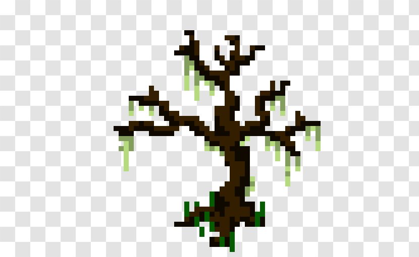 Pixel Art Tree Defective Image - Game Transparent PNG