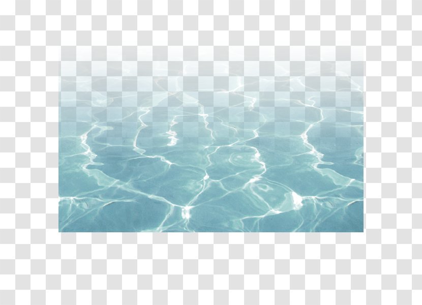 Water - Blue - Watermark Transparent PNG