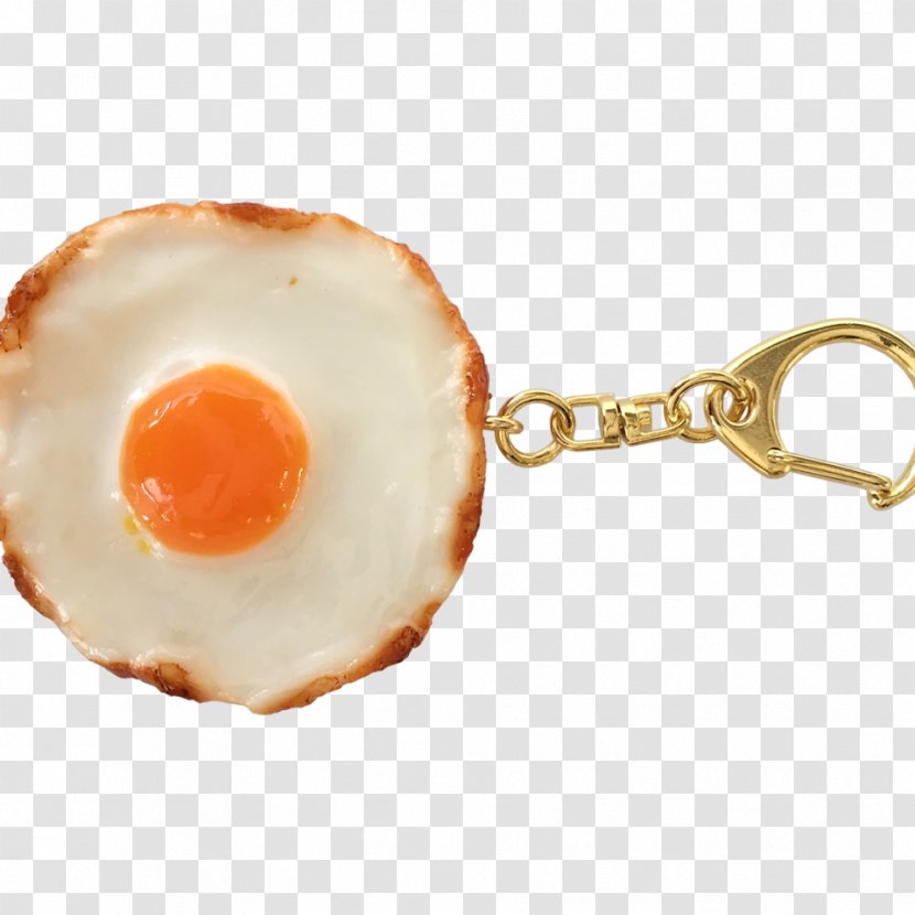 Fried Egg Frying - Key Ring Transparent PNG