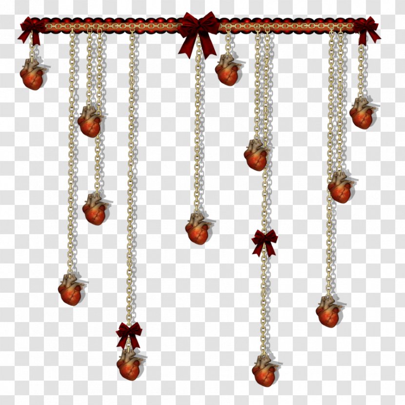 Necklace Christmas Ornament Bead Body Jewellery - Jewelry Transparent PNG