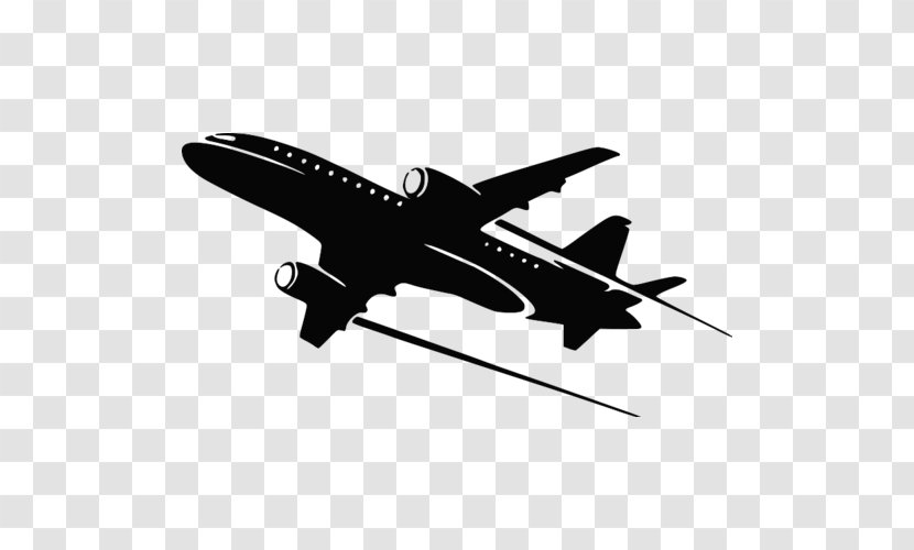 Airplane Aircraft Sticker Flight - Narrow Body Transparent PNG