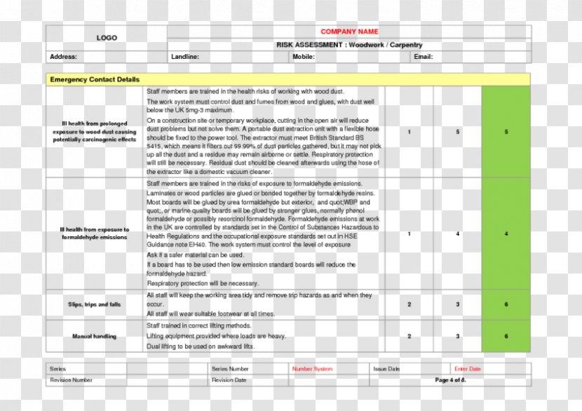 Screenshot Line Font - Software - Risk Assessment Transparent PNG