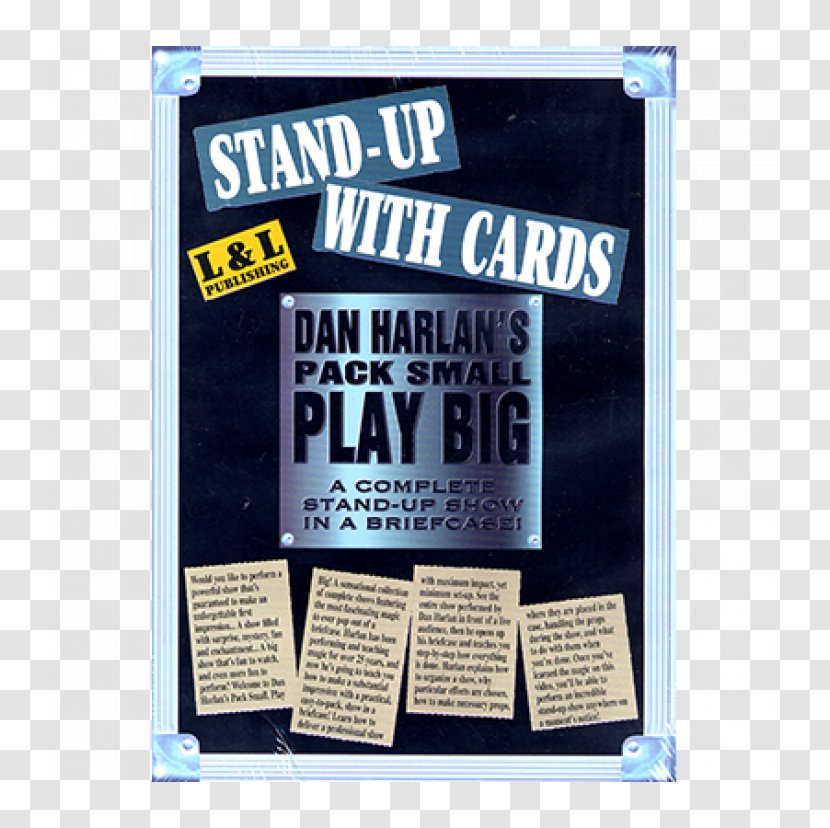 Poster Video Television Show Playing Card Product - Mentalism - Stand Up Comedy Transparent PNG