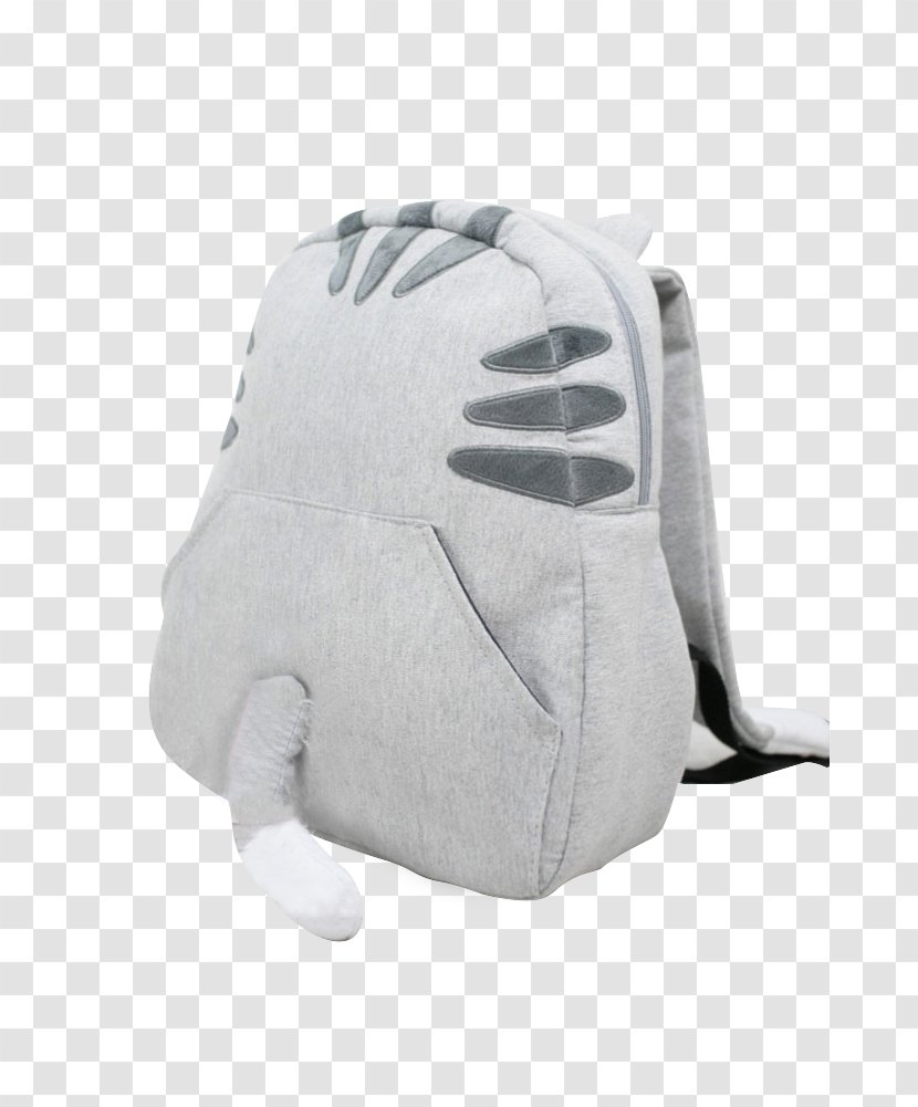 Black Cat Handbag Backpack - Pet - Totoro Transparent PNG