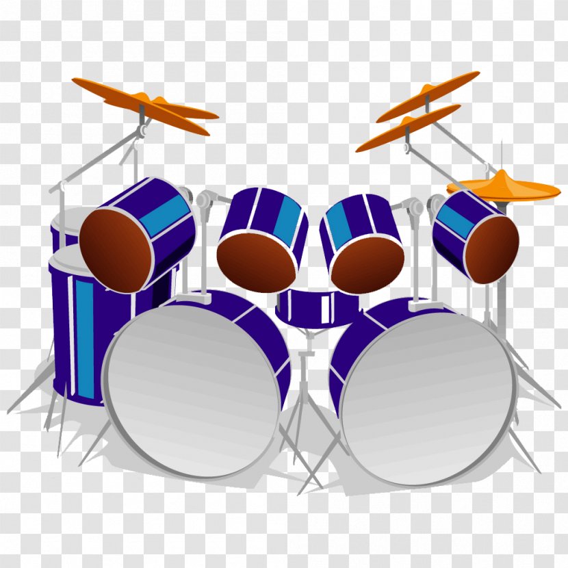 Microphone Drums Bass Drum Snare - Cartoon - Picture Of The Transparent PNG
