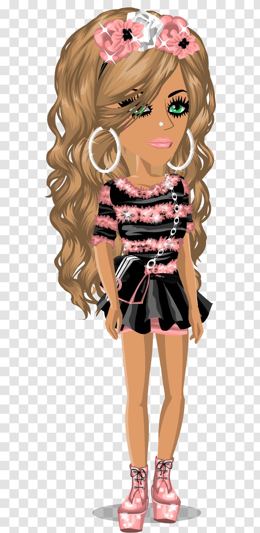 MovieStarPlanet Character Avatar Game - Watercolor - Vip Party Christmas Transparent PNG