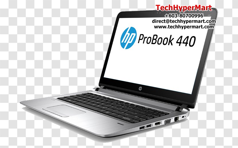 Hewlett-Packard HP ProBook 440 G3 Intel Core I5 450 Laptop - Multimedia - Hp Power Cord Design Transparent PNG
