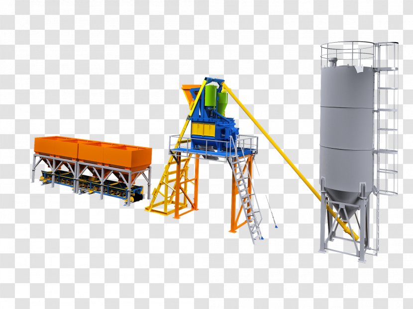 Concrete Factory Architectural Engineering Asphalt Plant Industry - Automation - Manufacture Transparent PNG