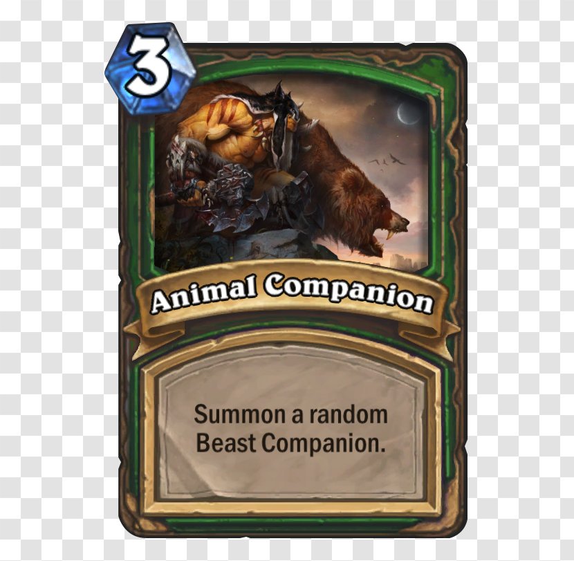 Hearthstone Animal Companion Leokk Call Of The Wild To My Side! - Blizzard Entertainment Transparent PNG