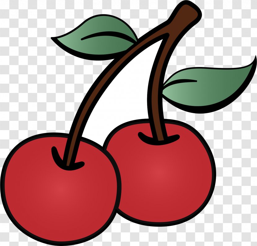 Cherry Drawing Cartoon Clip Art - Fruit Transparent PNG