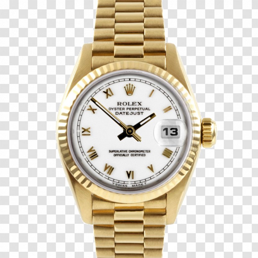 Rolex Datejust Submariner Watch Colored Gold - Dial - File Transparent PNG