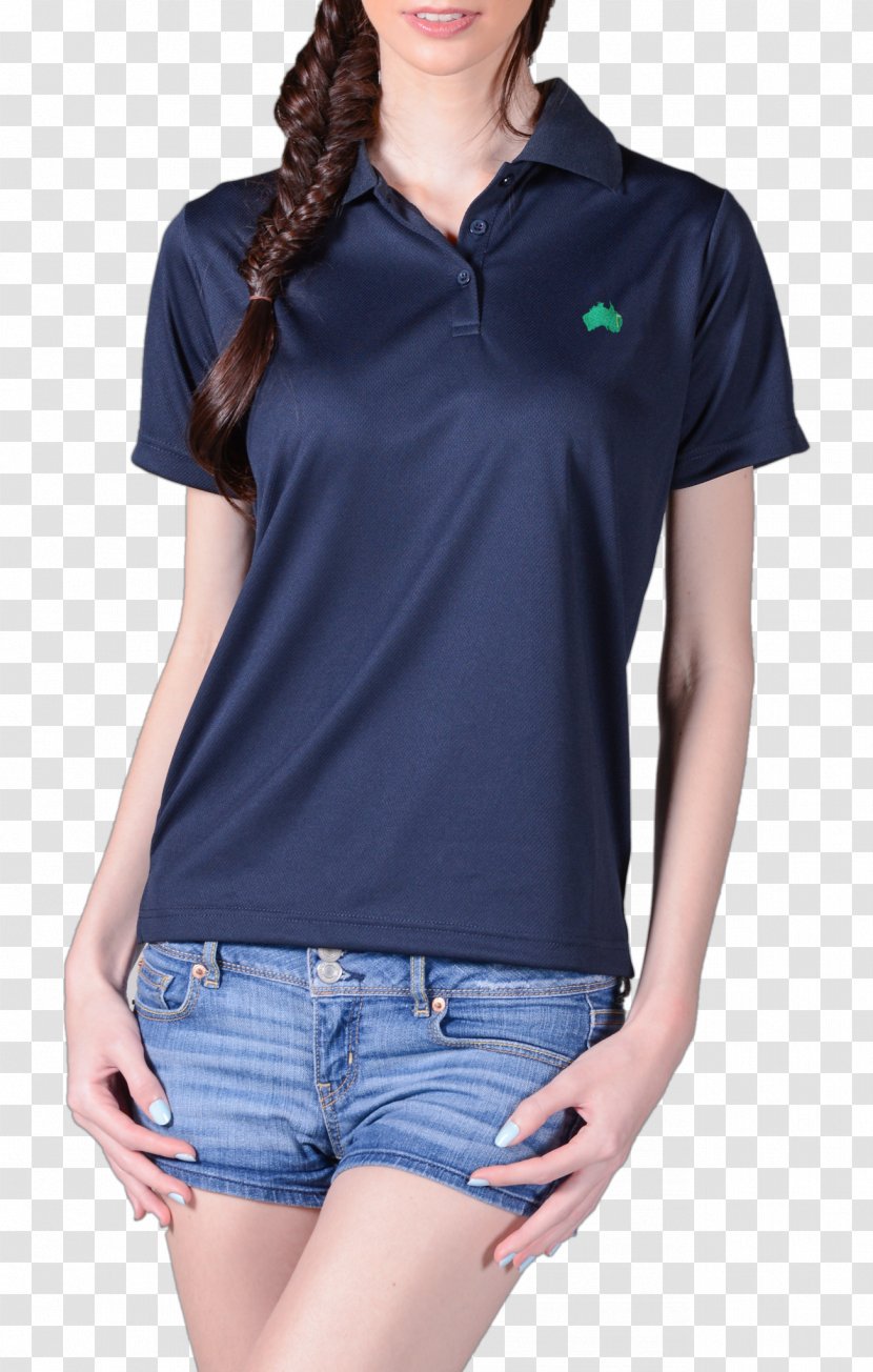 T-shirt Polo Shirt Sleeve Collar - Button Transparent PNG