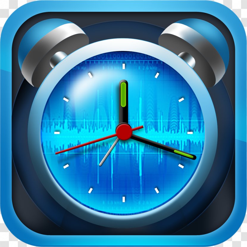 Clock Measuring Instrument Speedometer Gauge Electric Blue - Alarm Transparent PNG