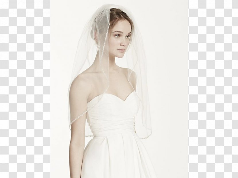 Wedding Dress Veil Bride Brautschleier Ivory - Silhouette Transparent PNG