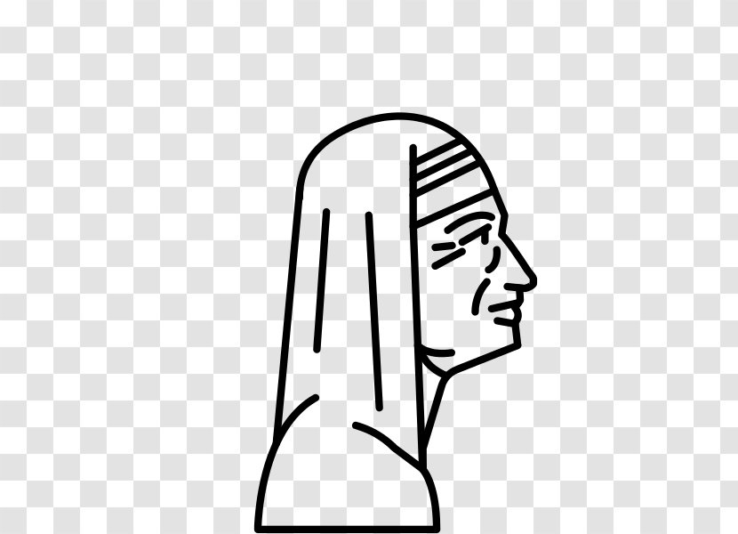 Black And White Line Art Coloring Book Clip - Mother-teresa Transparent PNG