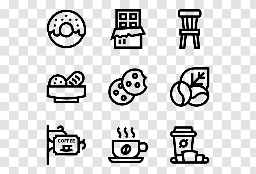Icon Design Hobby Clip Art - Coffee Shop Transparent PNG