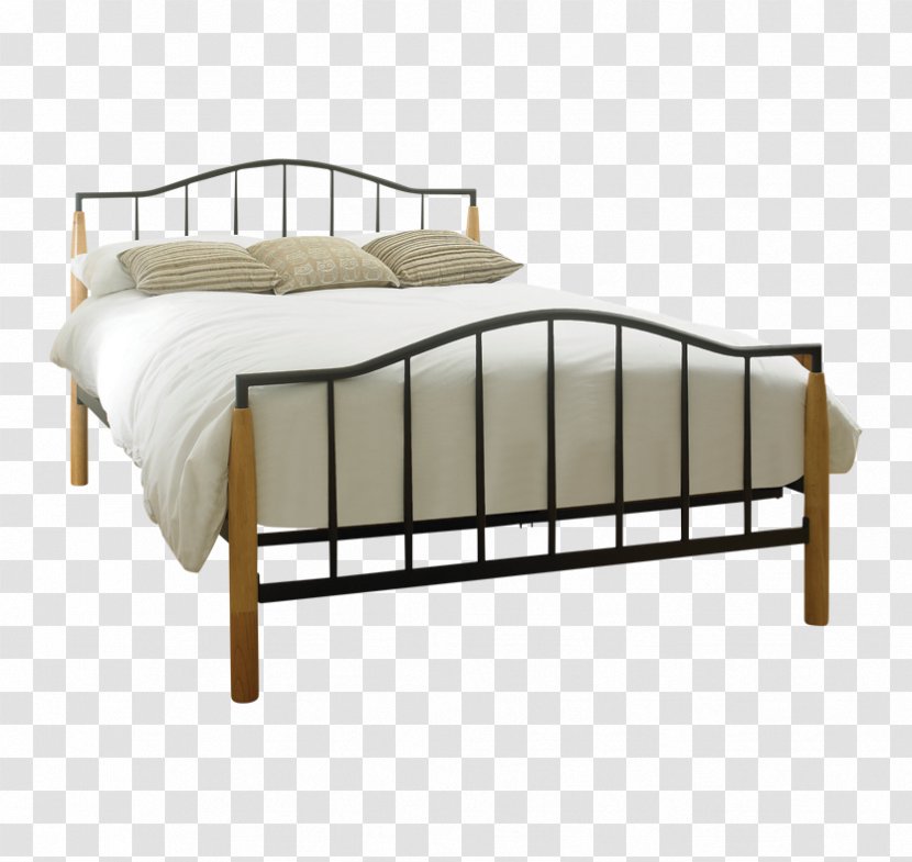Bed Frame Bedside Tables Mattress - Bedroom - Table Transparent PNG