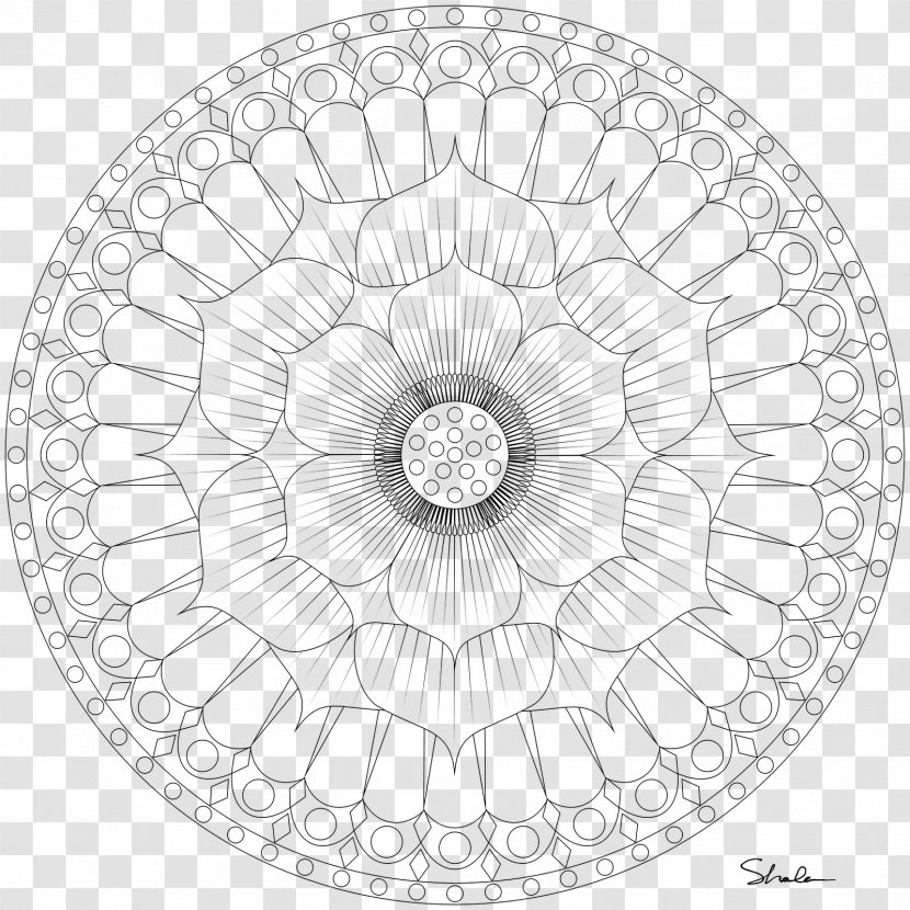 Coloring Book Mandala Adult Child - Color Transparent PNG