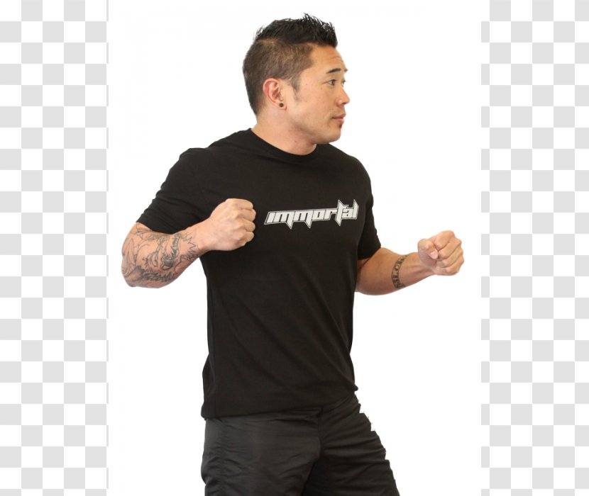 T-shirt Mixed Martial Arts Clothing Crew Neck Sportswear Transparent PNG