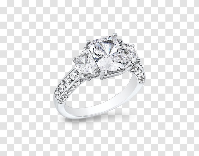 Wedding Ring Silver Body Jewellery Diamond - Cubic Zirconia Transparent PNG