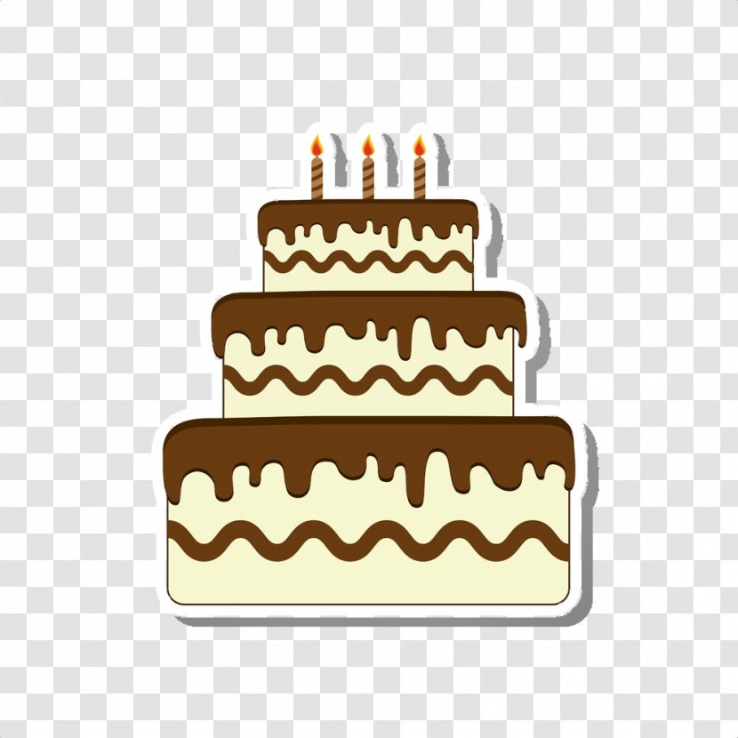 Birthday Cake Chocolate Layer Fruitcake - Dessert - Cake,Birthday Candles,Cartoon Transparent PNG
