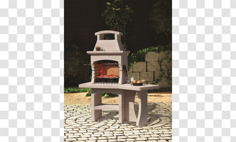 Table Barbecue Grillkamin Brick Jamaica - Charcoal Transparent PNG