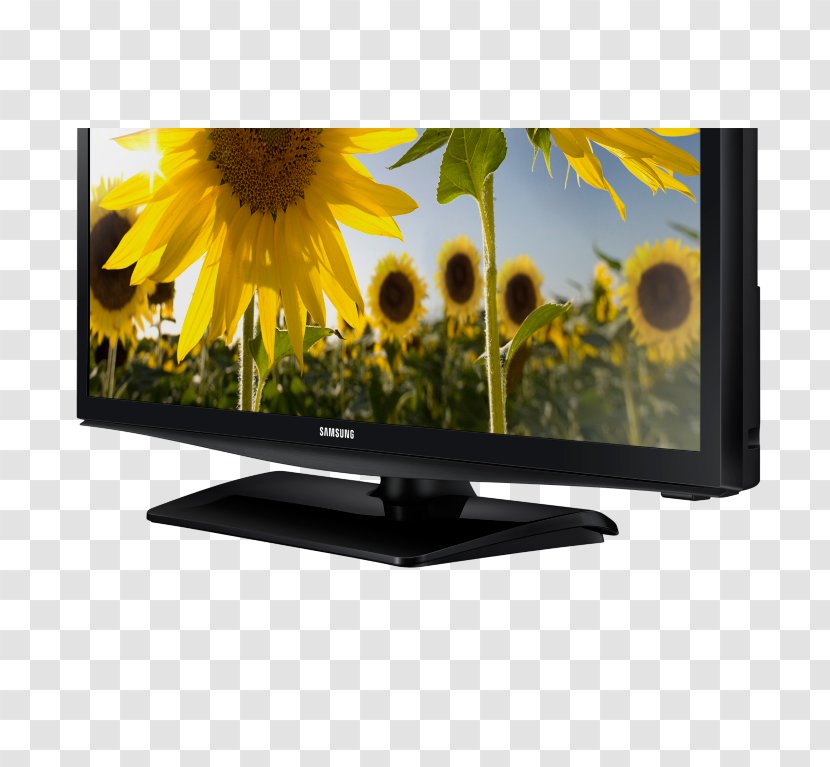 High-definition Television 720p LED-backlit LCD Flat Panel Display - Ledbacklit Lcd - Samsung Transparent PNG