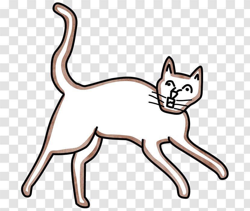 Whiskers Kitten Wildcat Domestic Short-haired Cat - Flower Transparent PNG