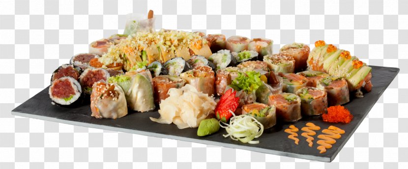Yattai Sushi Bar Vegetarian Cuisine Sashimi Hors D'oeuvre - Veggie Wrap Transparent PNG