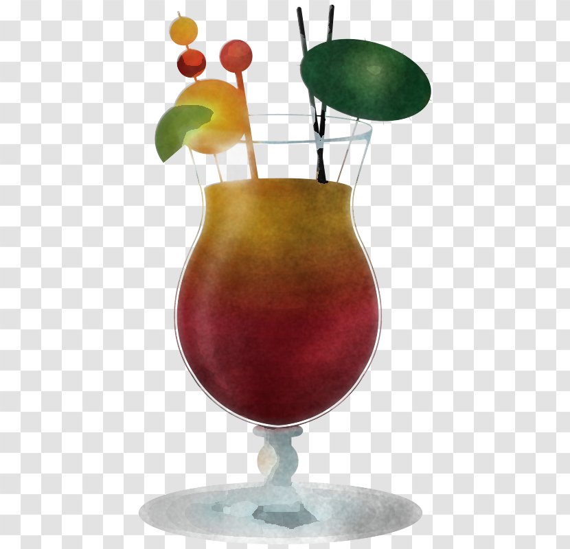 Drink Hurricane Cocktail Garnish Alcoholic Beverage - Distilled - Glass Nonalcoholic Transparent PNG