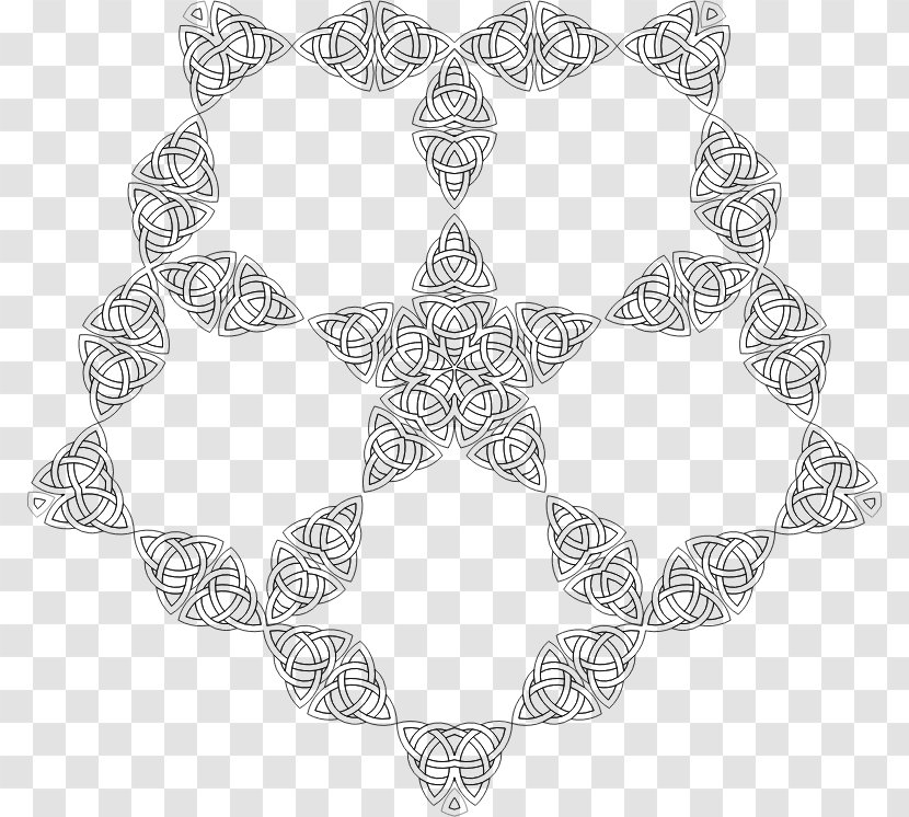 Textile White Symmetry Pattern - Black And - Line Transparent PNG