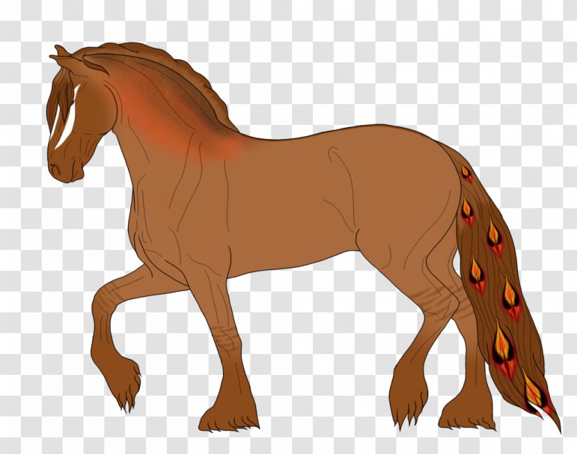 Mane Foal Stallion Mare Mustang - Sorrel Transparent PNG