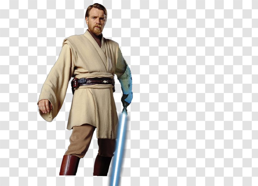 Anakin Skywalker Obi-Wan Kenobi Star Wars: The Clone Wars Darth Maul Prequel - Flower - Obi-wan Transparent PNG