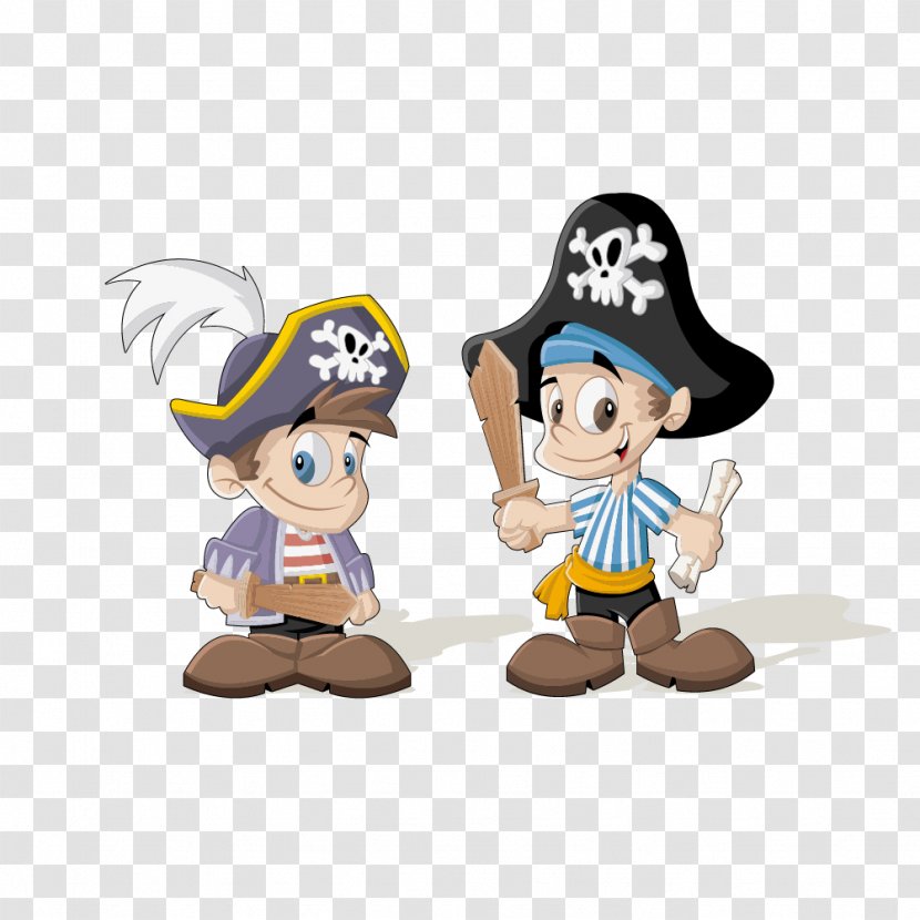 Piracy Photography Drawing Royalty-free Illustration - Animation - Vector Pirate Transparent PNG