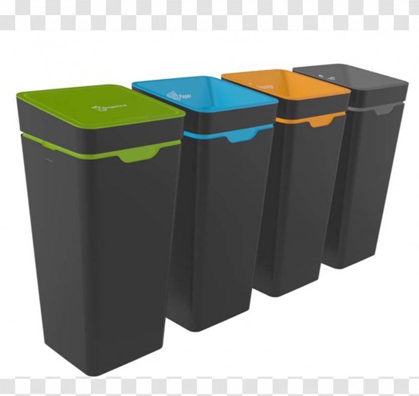 Recycling Bin Rubbish Bins & Waste Paper Baskets Plastic - Management - Simple And Stylish Transparent PNG