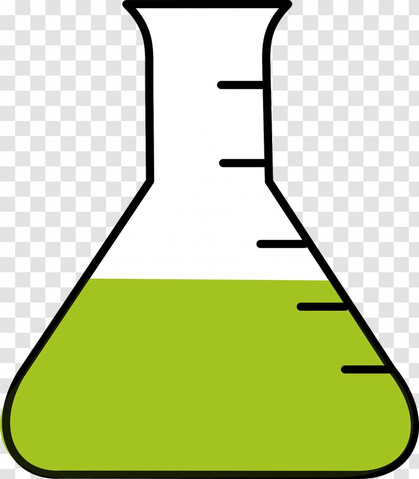 Laboratory Flasks Chemistry Erlenmeyer Flask Beaker Clip Art - Glassware - Scientists Transparent PNG
