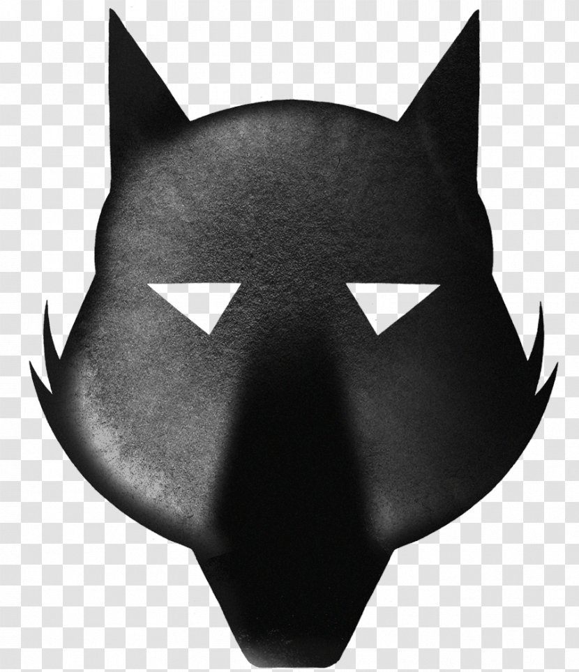 Gray Wolf Whiskers Mask Werewolf - Cat Transparent PNG