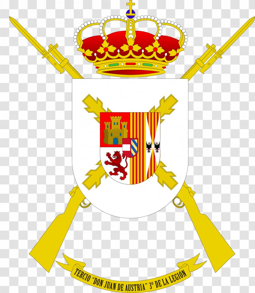Spain Spanish Legion Tercio Cristo De La Buena Muerte Image - Yellow - Don Juan Avusturya Transparent PNG
