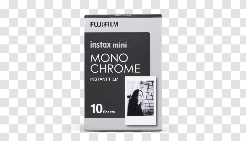 Fujifilm Instax Mini Film Monochrome Photographic - Instant Transparent PNG