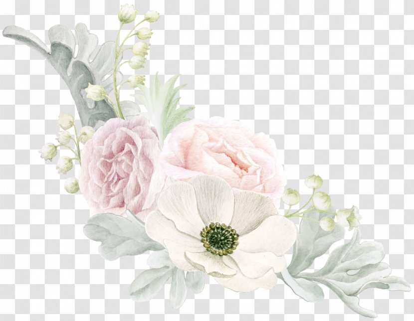 Floral Design Cloth Napkins Drawing Flower Painting Transparent PNG