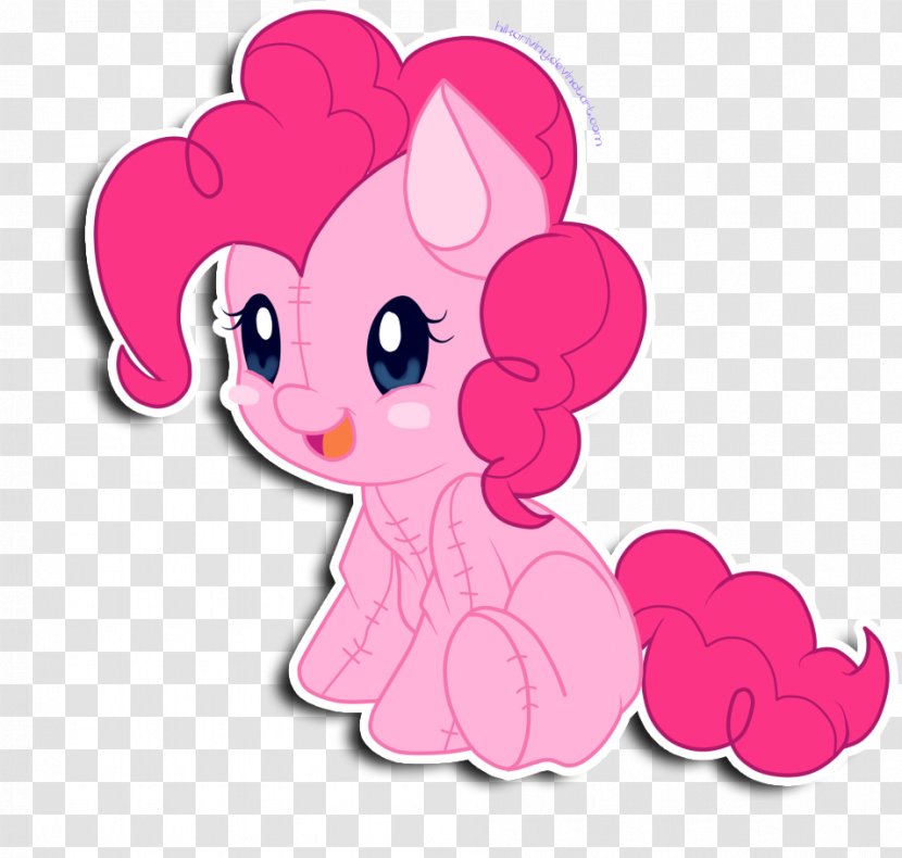 Pinkie Pie Drawing Pony Horse - Heart - Jewely Transparent PNG