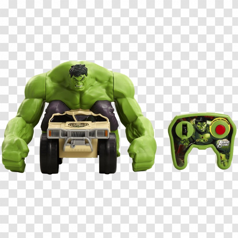 XPV Marvel RC Hulk Smash Car Toy Cinematic Universe - Remote Control Vehicle Transparent PNG