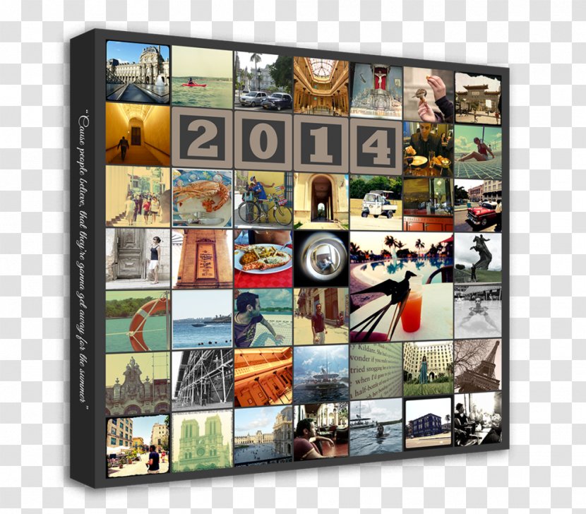 Collage Canvas Print Photomontage Art - Work Of - Squares Transparent PNG