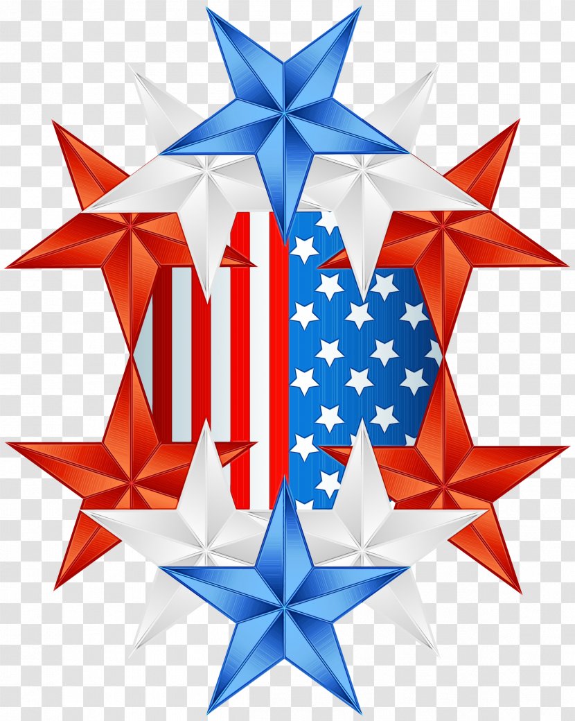 Flag Of The United States Clip Art Image - Us State Transparent PNG
