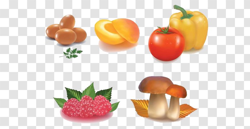 Vegetarian Cuisine Health Food Fruit - HD Vegetable Pattern Transparent PNG