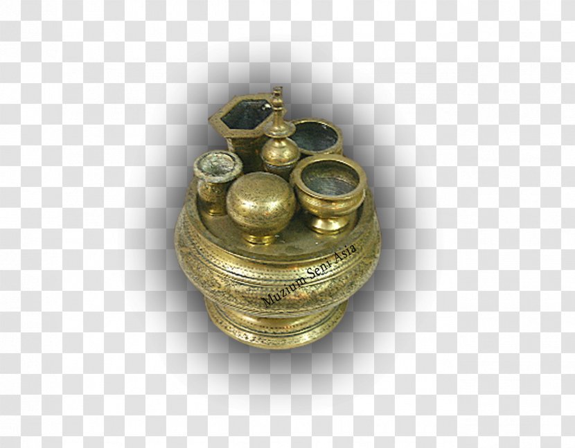 Betel Container Tepak Sireh Bronze Brass - Areca Nut Transparent PNG