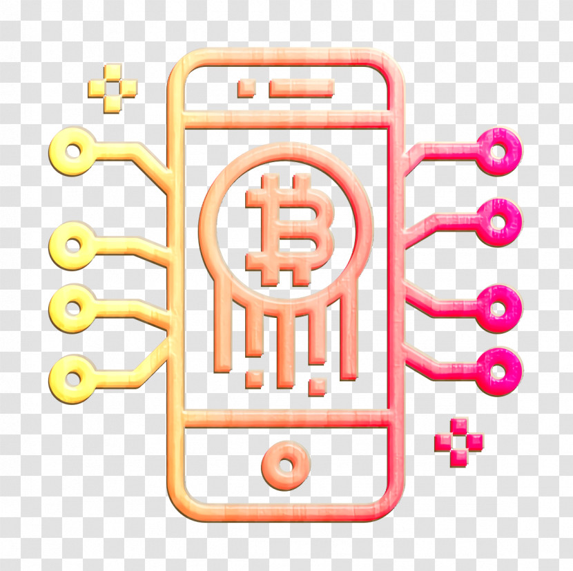 Bitcoin Icon Blockchain Icon Transparent PNG